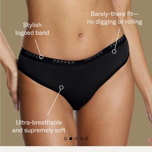 NIB 3 Pepper supima cotton underwear